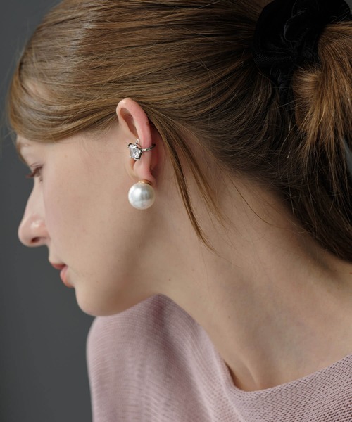 18mmパールピアス（ピアス（両耳用））｜ANOH（アノー）のファッション