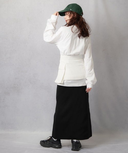 Lull（ルル）の「【Lull / ルル】ラップスカート風ベルト（ベルト