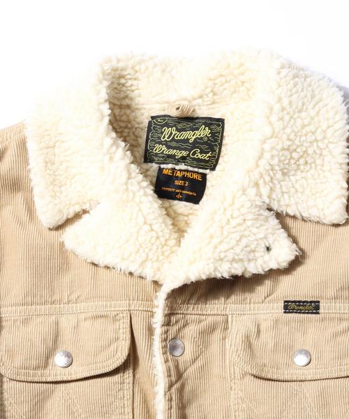 BEAUTY&YOUTH UNITED ARROWS（ビューティーアンドユースユナイテッドアローズ）の「＜METAPHORE x Wrangler＞∴ CORD L/CT/ブルゾン◆（ブルゾン・メンズ・ベージュ/ネイビー・1/3/2）」の4枚目の写真