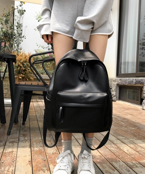IMVAL PU Leather Backpack リュック セール】PUレザー リュックサック レディース（バックパック