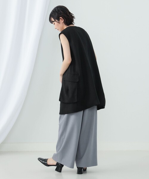 Ray BEAMS ツイード ベスト ジャケット 緑 お 手頃 価格Fashion - Ray BEAMS ツイード ベスト ジャケット 緑