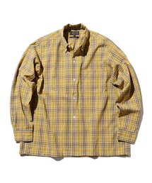 BEAMS PLUS | パナマ プラッド オープンカラー ボタンダウン シャツ(シャツ/ブラウス)