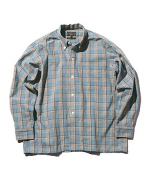 BEAMS PLUS | パナマ プラッド オープンカラー ボタンダウン シャツ(シャツ/ブラウス)