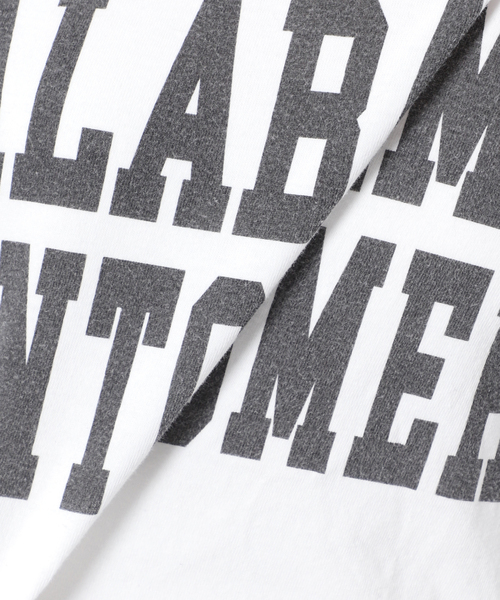 journal standard L'essage(ジャーナルスタンダードレサージュ)の「【ALABAMA】ロゴ ロングスリーブ Tシャツ(Tシャツ/カットソー・レディース・ブラック系その他/ブルー/ホワイト・FREE)」の6枚目の写真