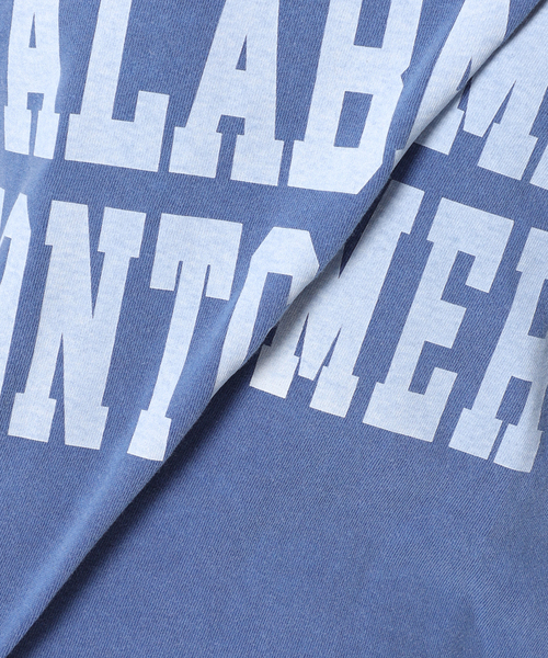 journal standard L'essage(ジャーナルスタンダードレサージュ)の「【ALABAMA】ロゴ ロングスリーブ Tシャツ(Tシャツ/カットソー・レディース・ブラック系その他/ブルー/ホワイト・FREE)」の9枚目の写真