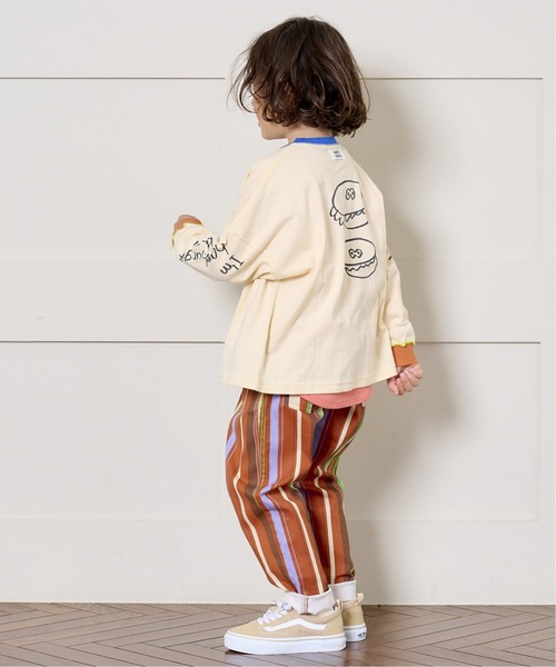 HOGAN RANCH WEAR（ホーガンランチウエア）の「ソデリブビッグロンT（90～140cm）（Tシャツ/カットソー・キッズ・ブルー/オフホワイト/ブラック/ベージュ・100/110/120/130/140/90）」の20枚目の写真