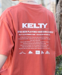 KELTY | 【KELTY】別注 Back Print vintage archive classical LOGO crewneck S/S Tee TYPE-1 ヴィンテージクラシカルロゴ半袖Tシャツ(Tシャツ/カットソー)
