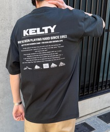 KELTY | 別注【KELTY】限定展開/バックプリント ヴィンテージアーカイブ クルーネックTシャツ / 古着風 アメカジ 半袖T / ユニセックス(Tシャツ/カットソー)