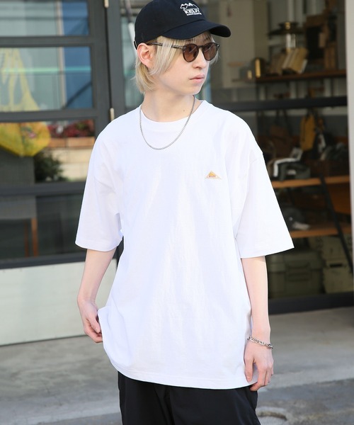 KELTY（ケルティ）の「【KELTY】別注 限定展開 Back Print vintage archive classical LOGO crewneck S/S Tee TYPE-1 ヴィンテージクラシカルロゴ半袖Tシャツ（Tシャツ/カットソー・レディース・ブラック/ホワイト/オレンジ/オリーブ・XS/L/M/S）」の6枚目の写真