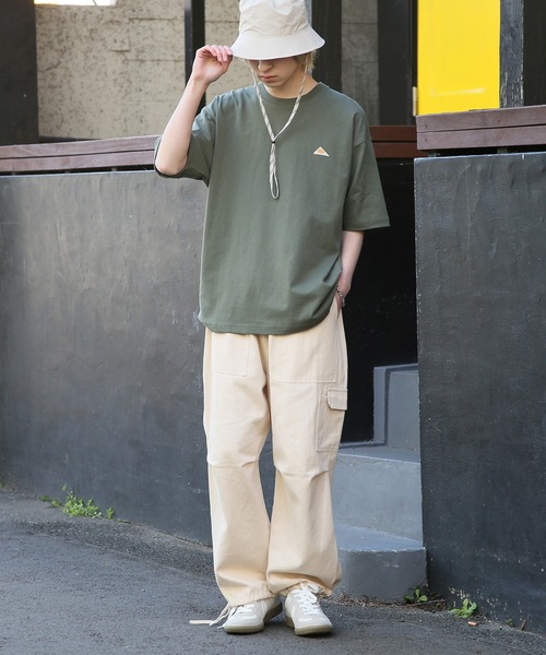 KELTY（ケルティ）の「別注【KELTY】限定展開/バックプリント ヴィンテージアーカイブ クルーネックTシャツ / 古着風 アメカジ 半袖T / ユニセックス（Tシャツ/カットソー・レディース・ブラック/ホワイト/オレンジ/オリーブ/ネイビー・XS/L/M/S）」の21枚目の写真