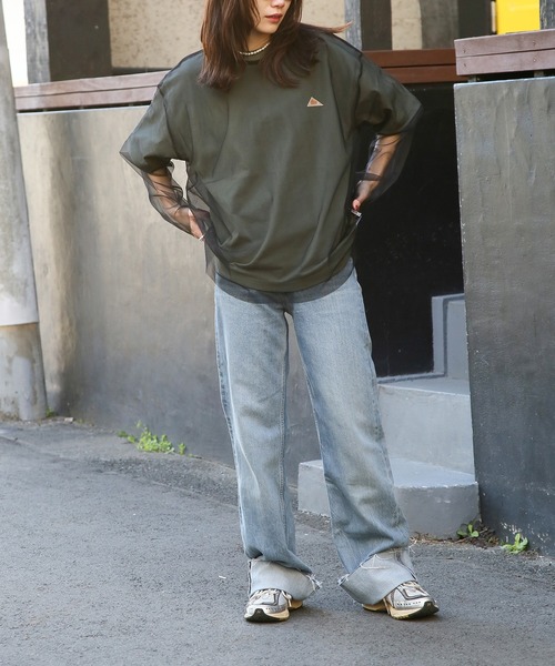 KELTY(ケルティ)の「別注【KELTY】限定展開/バックプリント ヴィンテージアーカイブ クルーネックTシャツ / 古着風 アメカジ 半袖T / ユニセックス(Tシャツ/カットソー・レディース・ブラック/ホワイト/オレンジ/オリーブ/ネイビー・XS/L/M/S)」の22枚目の写真