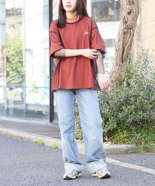 KELTY（ケルティ）の「【KELTY】別注 限定展開 Back Print vintage archive classical LOGO crewneck S/S Tee TYPE-1 ヴィンテージクラシカルロゴ半袖Tシャツ（Tシャツ/カットソー・レディース・ブラック/ホワイト/オレンジ/オリーブ・XS/L/M/S）」の10枚目の写真