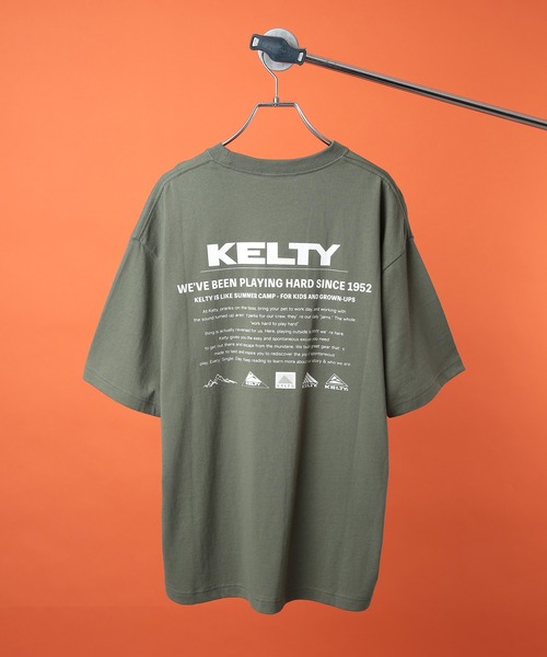 KELTY（ケルティ）の「【KELTY】別注 限定展開 Back Print vintage archive classical LOGO crewneck S/S Tee TYPE-1 ヴィンテージクラシカルロゴ半袖Tシャツ（Tシャツ/カットソー・レディース・ブラック/ホワイト/オレンジ/オリーブ・XS/L/M/S）」の17枚目の写真