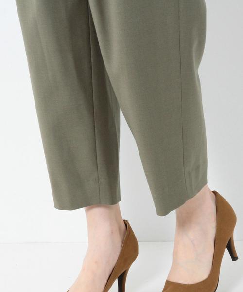 Another Edition（アナザーエディション）の「タックベルトワイドパンツ/AEBC　TUCK BELT WIDE PT◆（その他パンツ・レディース・ブラック/オリーブ・SMALL/MEDIUM）」の18枚目の写真