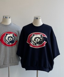 wee9s（ウィークス）の「"KUMA" half sleeve sweat tee（スウェット）」