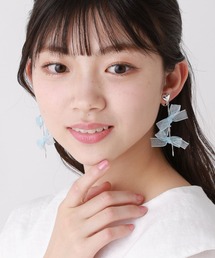 repipi armario | Wリボンイヤリング(イヤリング)