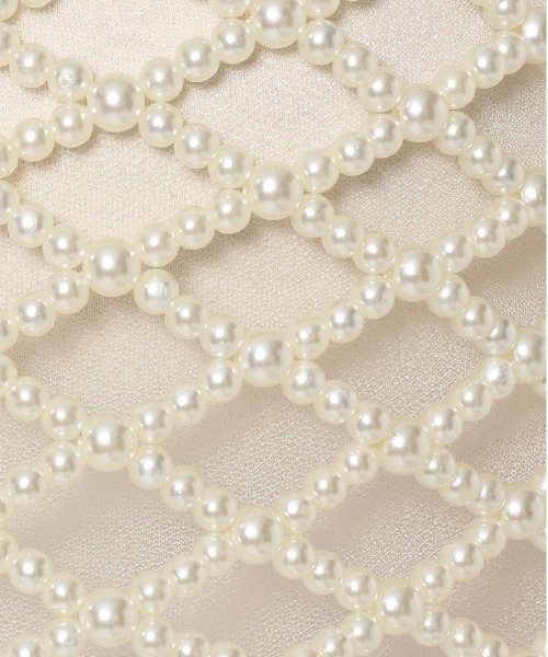 mysty woman（ミスティウーマン）の「［追加2］パールビスチェ　109018（ベスト・レディース・ホワイト系その他・FREE）」の12枚目の写真