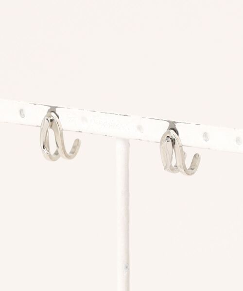 Burner（バーナー）の「【OKUOKU　0909】デザイン ピアス 両耳用 oku-pierce-671686047053-4A【GBT】（ピアス（両耳用）・メンズ・シルバー・FREE）」の4枚目の写真