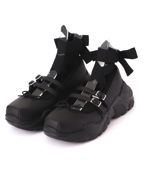 AKIKOAOKI(アキコアオキ)の「AKIKOAOKI /アキコアオキ/別注Giselle Faux-leather(ローファー・レディース・ブラック・36/37/38/39)」の3枚目の写真