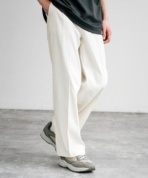 Rocky Monroe（ロッキーモンロー）の「セミワイドテーパードスラックス（スラックス・メンズ・アイボリー/ネイビー/ブラック/チャコール/カーキ・L/XL/M）」の10枚目の写真