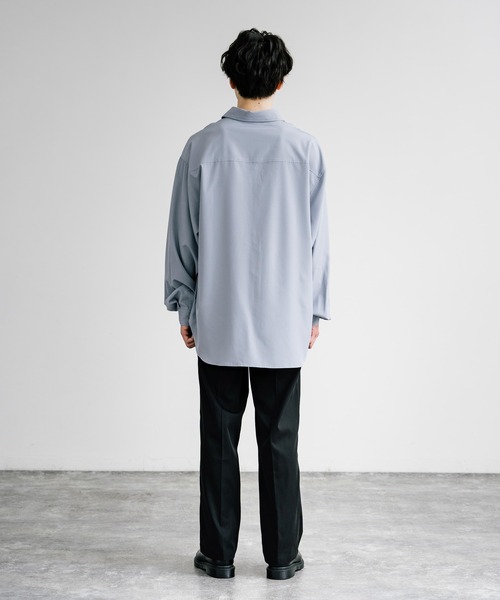 Rocky Monroe（ロッキーモンロー）の「セミワイドテーパードスラックス（スラックス・メンズ・アイボリー/ネイビー/ブラック/チャコール/カーキ・L/XL/M）」の18枚目の写真