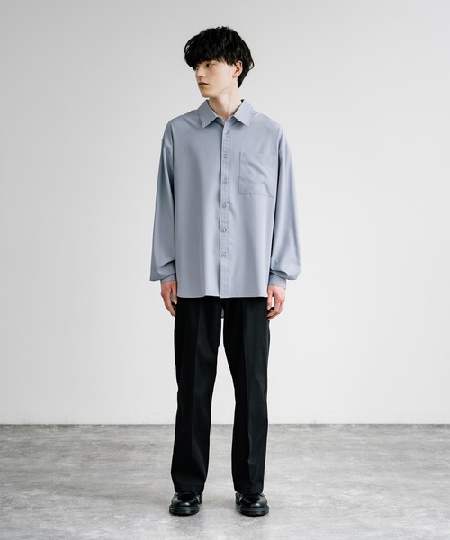 Rocky Monroe（ロッキーモンロー）の「セミワイドテーパードスラックス（スラックス・メンズ・アイボリー/ネイビー/ブラック/チャコール/カーキ・L/XL/M）」の16枚目の写真