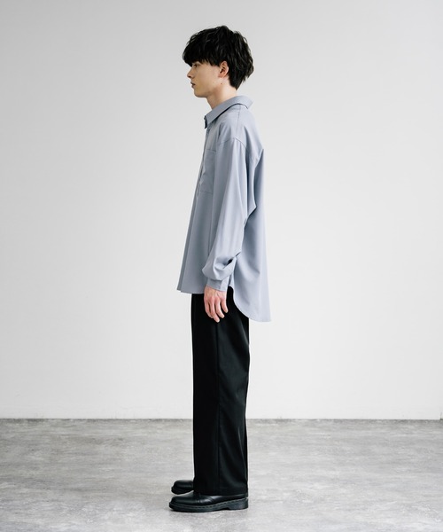 Rocky Monroe（ロッキーモンロー）の「セミワイドテーパードスラックス（スラックス・メンズ・アイボリー/ネイビー/ブラック/チャコール/カーキ・L/XL/M）」の17枚目の写真