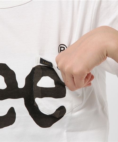 Lee（リー）の「【Lee×CIAOPANIC TYPY】リー別注ポケットTee（Tシャツ/カットソー・レディース・ホワイト/グレー/ブラック・FREE）」の11枚目の写真