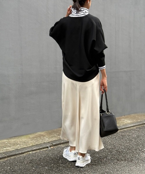 ビアズリー　バックテールスカート ビアズリー BEARDSLEY バックテールスカート （beige