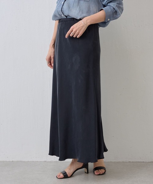 BEARDSLEY（ビアズリー）の「バックテールスカート（スカート・レディース・ベージュ/アイボリー/ブラック/カーキ・M/S/0/1）」の20枚目の写真