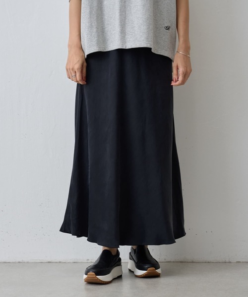 BEARDSLEY（ビアズリー）の「バックテールスカート（スカート・レディース・ベージュ/アイボリー/ブラック/カーキ・M/S/0/1）」の16枚目の写真