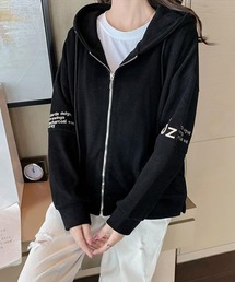 フルジップ フーディー レディース 薄手