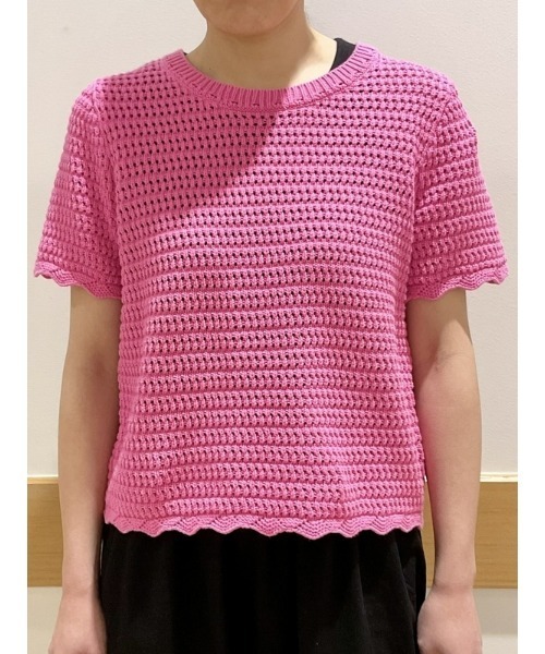 GAP（ギャップ）の「クロシェニット セーター（ニット/セーター・レディース・ホワイト/ピンク/ブラック/マルチ/ネイビー・XXS/XL/S/L/XS/M）」の18枚目の写真