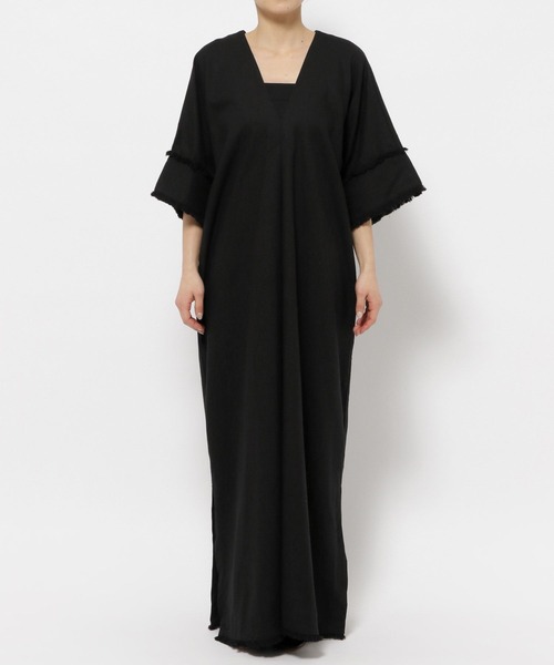 LEPSIM（レプシィム）の「【FOR I SERIES】フリンジデザインワンピース　110833（ワンピース・レディース・ブラック/ホワイト系その他/ブルー系その他/ベージュ系その他/レッド/ホワイト系その他2・FREE/TALL）」の19枚目の写真