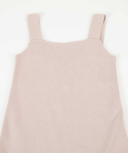 titivate(ティティベイト)の「フリルブラウス/ニットワンピースセット(セットアップ・レディース・ブラック/ホワイト系その他・S/M)」の16枚目の写真