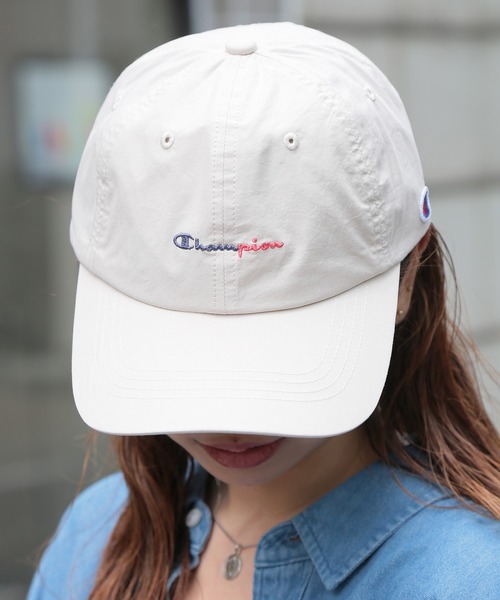 Champion（チャンピオン）の「【Champion】タイプライターキャップ 181-0132（キャップ・メンズ・ブラック/アイボリー/ベージュ/ミント・FREE）」の7枚目の写真