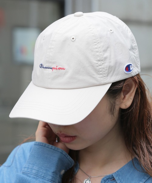 Champion（チャンピオン）の「【Champion】タイプライターキャップ 181-0132（キャップ・メンズ・ブラック/アイボリー/ベージュ/ミント・FREE）」の8枚目の写真