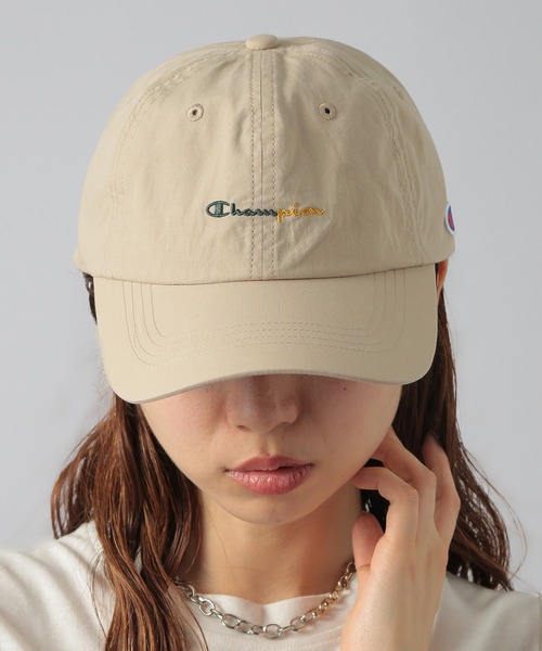 Champion（チャンピオン）の「【Champion】タイプライターキャップ 181-0132（キャップ・メンズ・ブラック/アイボリー/ベージュ/ミント・FREE）」の5枚目の写真