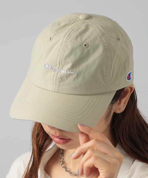 Champion（チャンピオン）の「【Champion】タイプライターキャップ 181-0132（キャップ・メンズ・ブラック/アイボリー/ベージュ/ミント・FREE）」の13枚目の写真