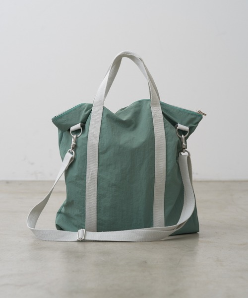 WHIMSIC(ウィムジック)の「【UNISEX】ヘルメットバッグ(ショルダーバッグ・メンズ・ミント/ホワイト/ブラック・FREE)」の3枚目の写真