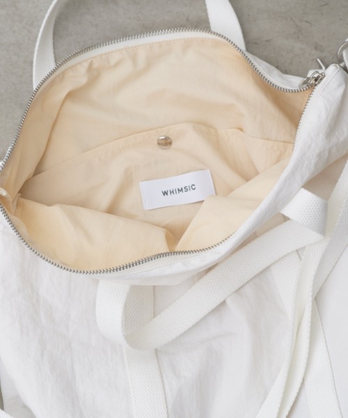 WHIMSIC(ウィムジック)の「【UNISEX】ヘルメットバッグ(ショルダーバッグ・メンズ・ミント/ホワイト/ブラック・FREE)」の7枚目の写真