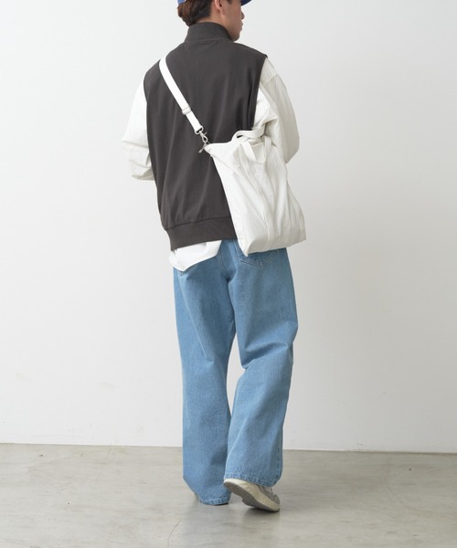 WHIMSIC(ウィムジック)の「【UNISEX】ヘルメットバッグ(ショルダーバッグ・メンズ・ミント/ホワイト/ブラック・FREE)」の22枚目の写真