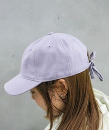 ACCOMMODE（アコモデ）の「バックリボンキャンバスキャップ（キャップ）」
