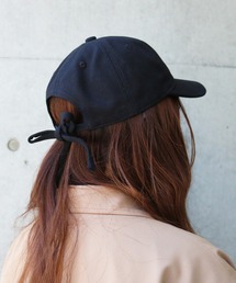ACCOMMODE（アコモデ）の「バックリボンキャンバスキャップ（キャップ）」