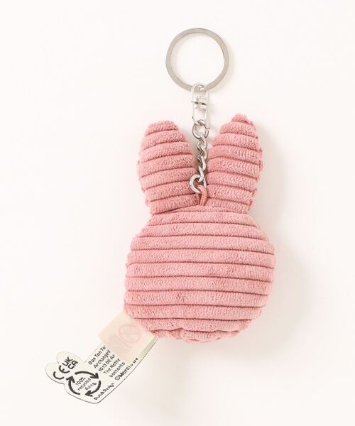 Dick Bruna（ディックブルーナ）の「BON TON TOYS Keychain  Miffy Flat（キーホルダー・レディース・オフホワイト/クリーム/ローズ系・FREE）」の4枚目の写真