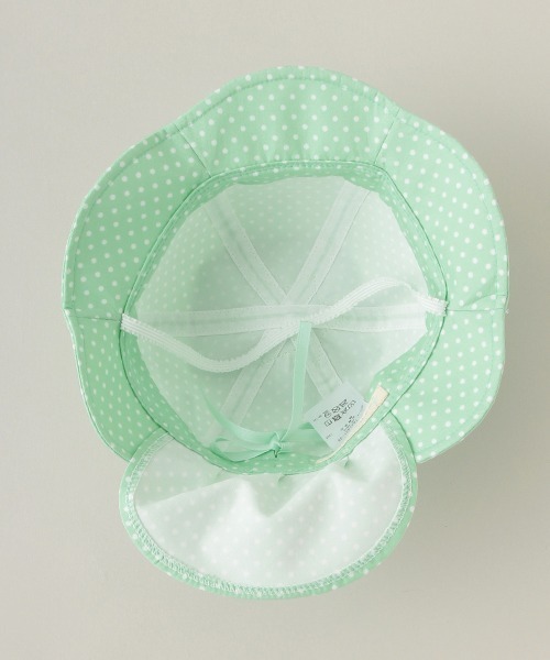 baby cheer（ベイビーチアー）の「日よけフルーツハット【日本製】（ハット・キッズ・レッド/グリーン/レモンイエロー・46-48cm/48-50cm/50-52cm/52-54cm）」の14枚目の写真