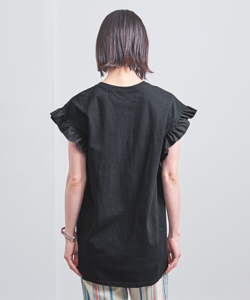 セール】＜dahl'ia＞フリルスリーブ Tシャツ（Tシャツ