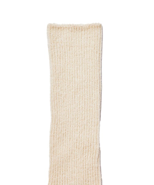 YUQRI（ユクリ）の「【YUQRI】crispy loop（ソックス/靴下・レディース・アイボリー/ブラック/ブルー/グリーン/ピンク・S/M）」の8枚目の写真