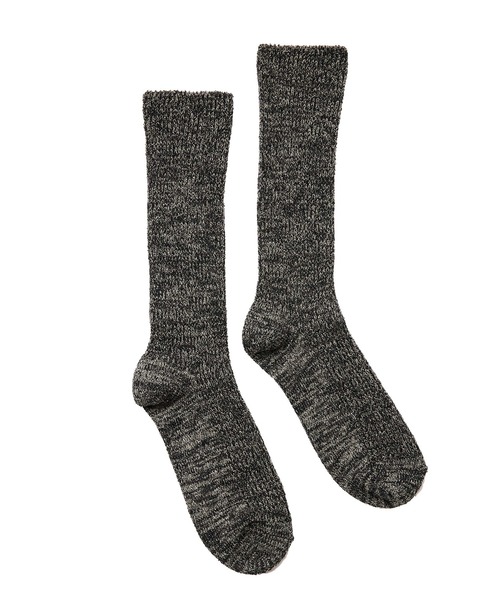 YUQRI（ユクリ）の「【YUQRI】crispy loop（ソックス/靴下・レディース・アイボリー/ブラック/ブルー/グリーン/ピンク・S/M）」の12枚目の写真