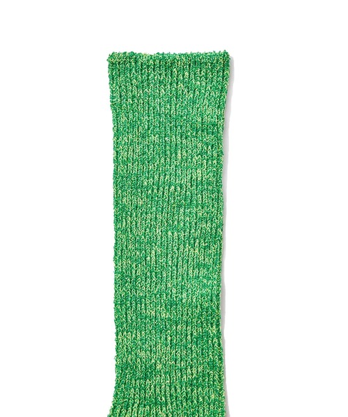 YUQRI（ユクリ）の「【YUQRI】crispy loop（ソックス/靴下・レディース・アイボリー/ブラック/ブルー/グリーン/ピンク・S/M）」の18枚目の写真